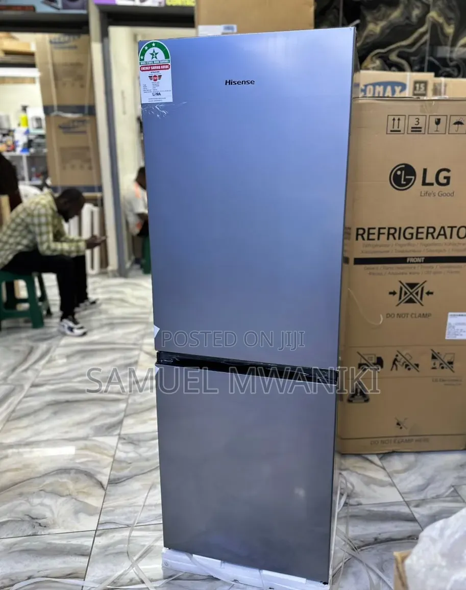 Hisense 230l Double Door No Frost Bottom Freezer Fridge New Model