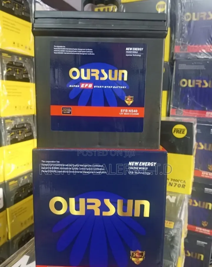 Oursun Ns40 Start Stop Car Battery