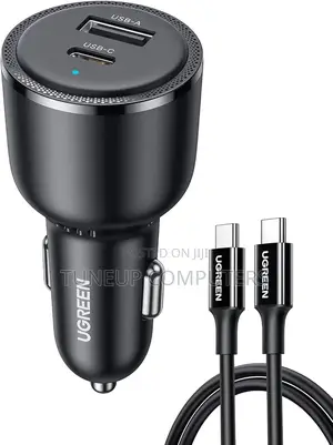 Ugreen 63w 2-Port Fast Car Charger