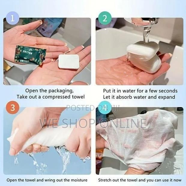 22pcs Disposable Compressed Towels - thumbnail 4