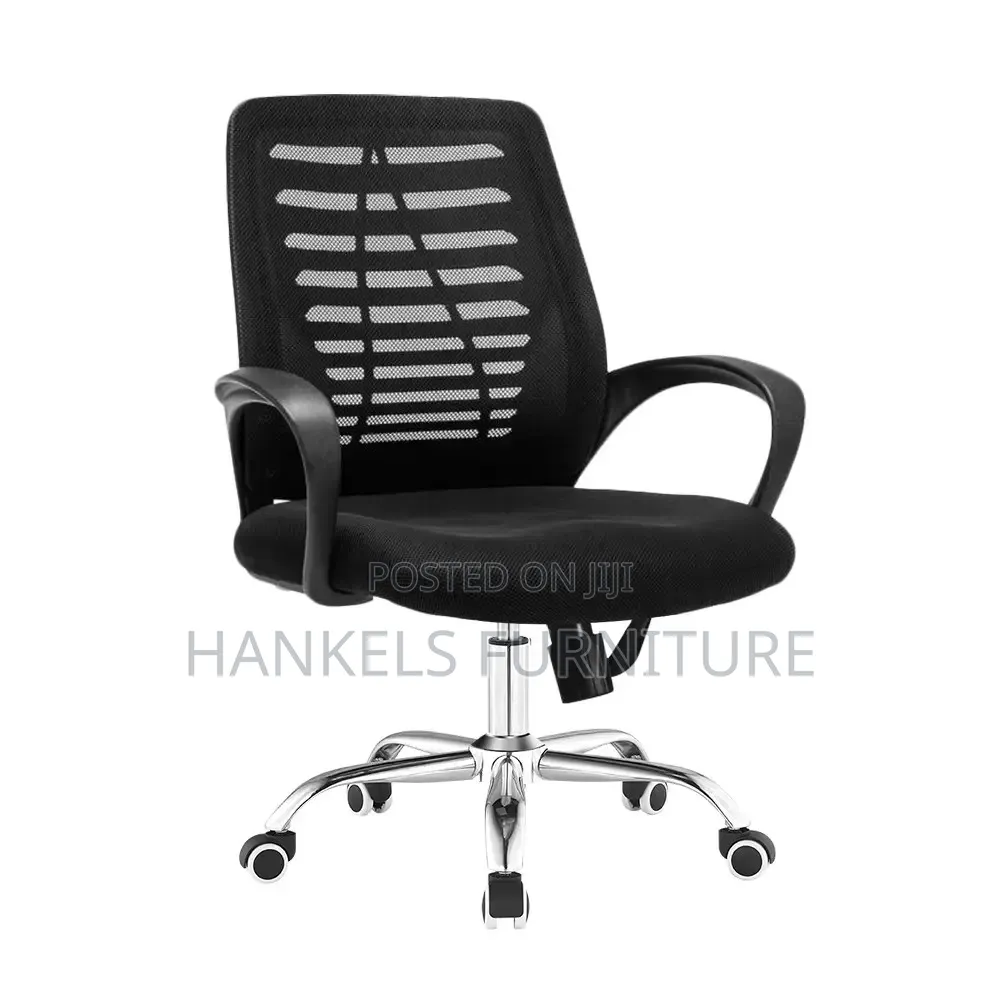 Mesh Mid-Back Office Chair – Ergonomic Seating for Workspaces