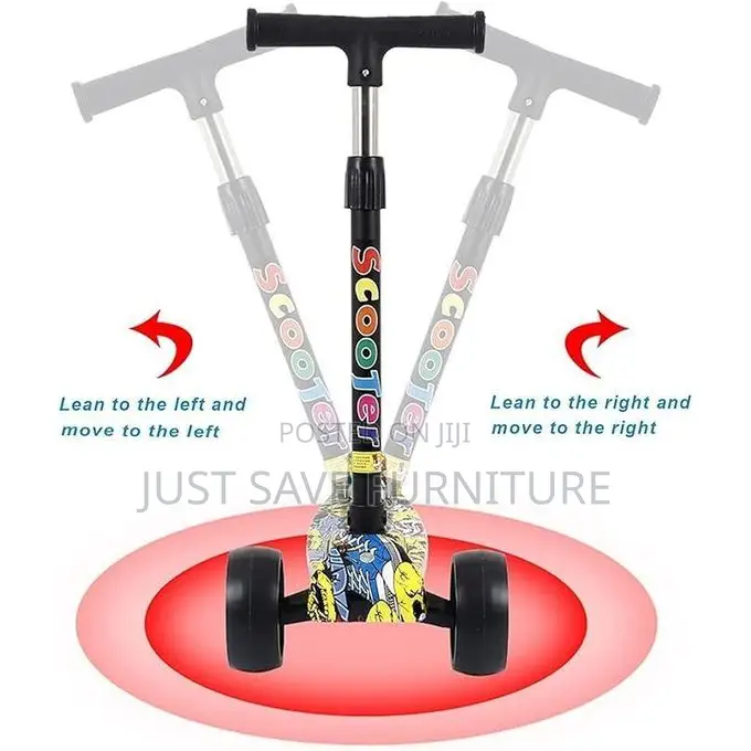 Kids 3-Wheel Scooter With Led Wheels – KSH 4,000