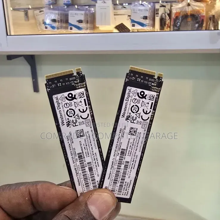 Western Digital Sn720 Nvme Pcie M.2 SSD With a Capacity of 2tb.