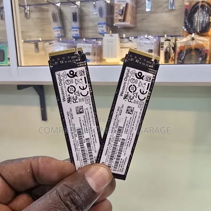 Western Digital Sn720 Nvme Pcie M.2 SSD With a Capacity of 2tb.