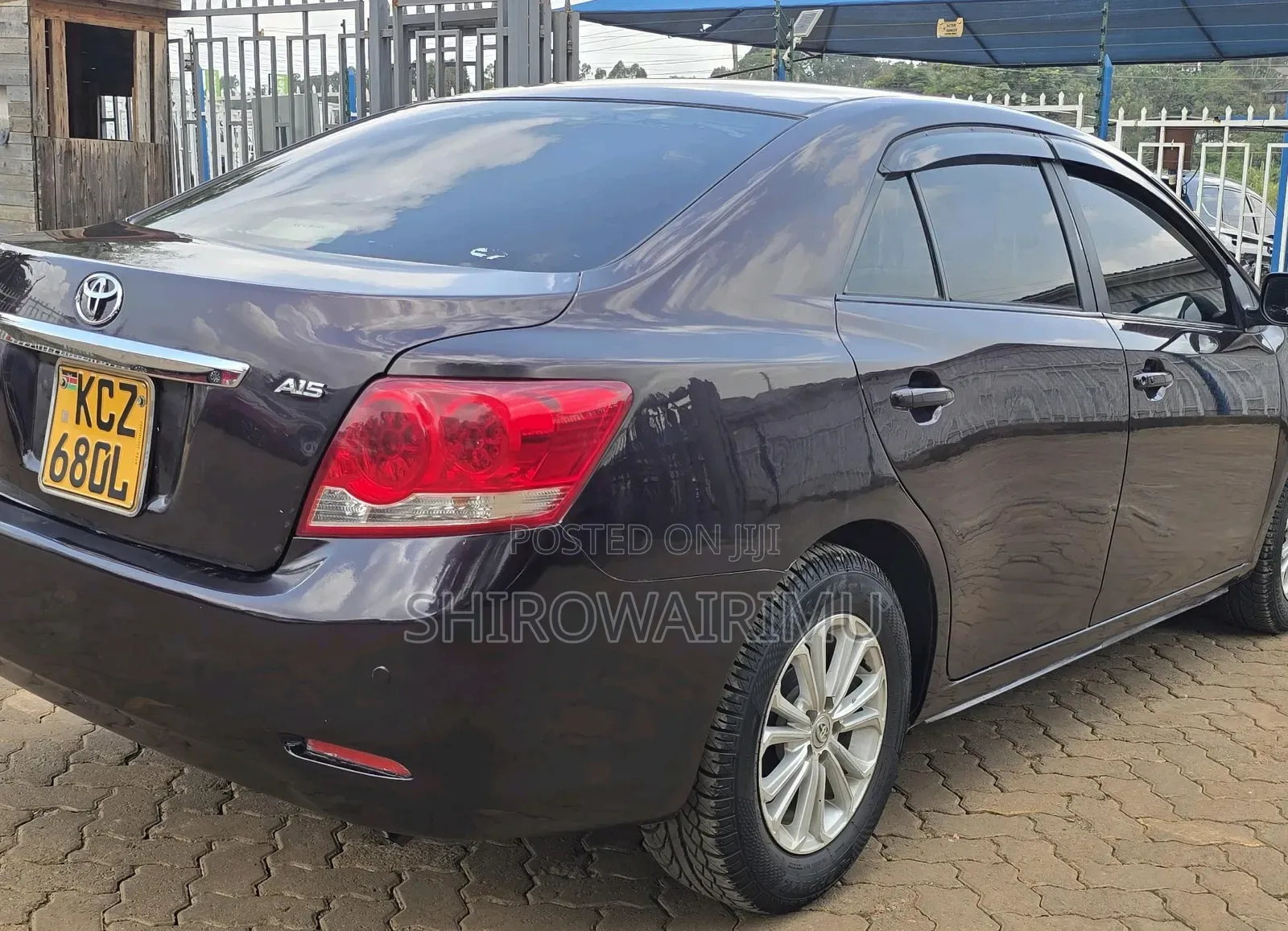 Toyota Allion 2012 Matt Black