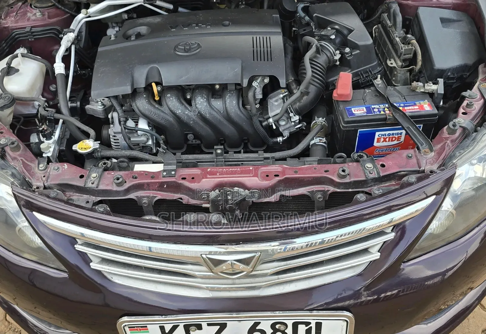 Toyota Allion 2012 Matt Black