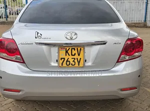Toyota Allion 2012 Silver