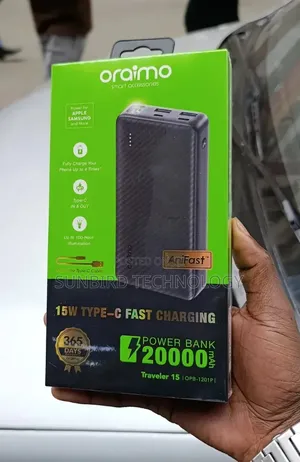 15w 20,000mah Powerbank Opd-1201p