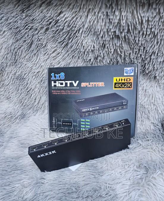 Hdmi Splitter 1 in 8 Out, 1×8 Hdmi Splitter 8 Port