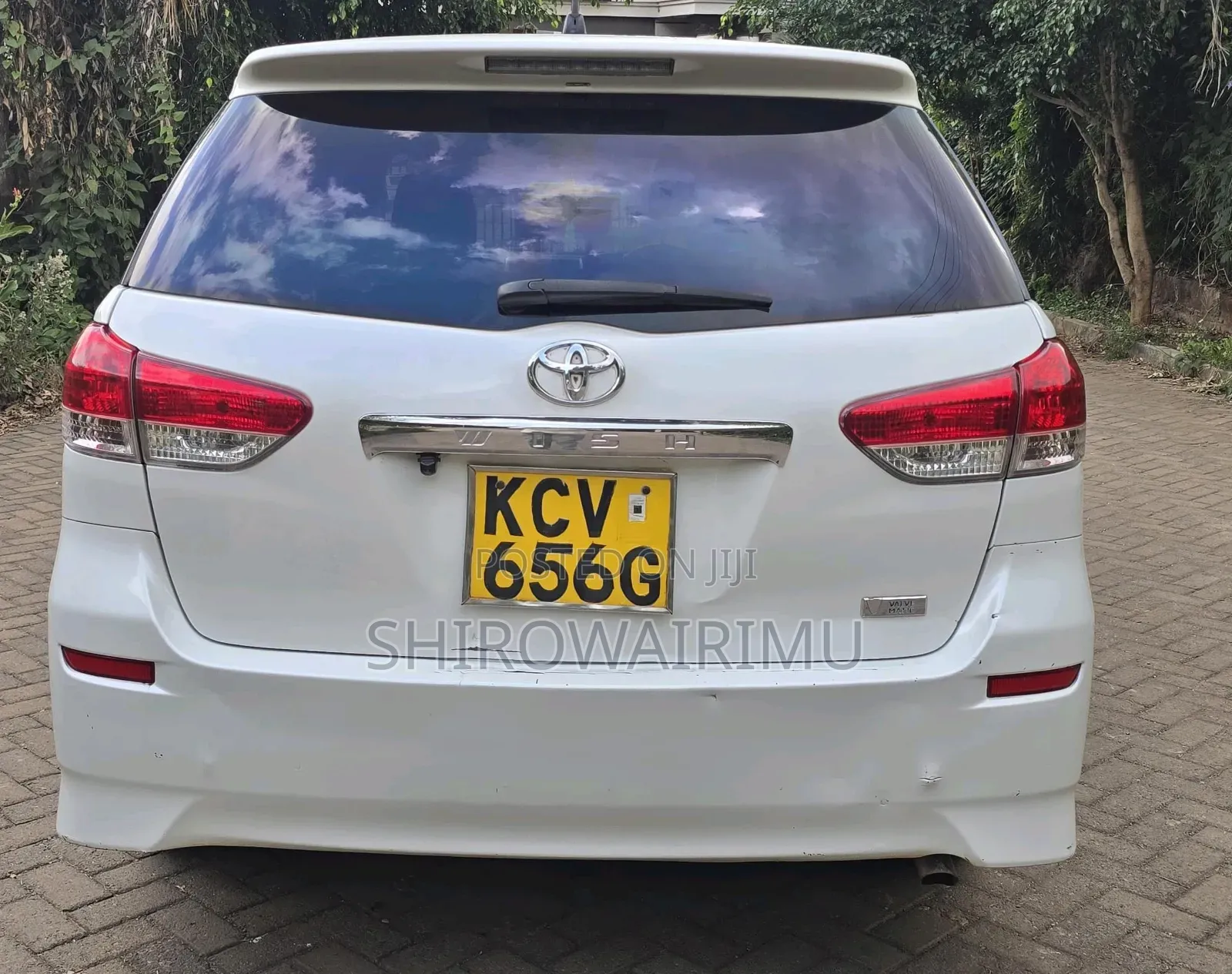 Toyota Wish 2012  White 