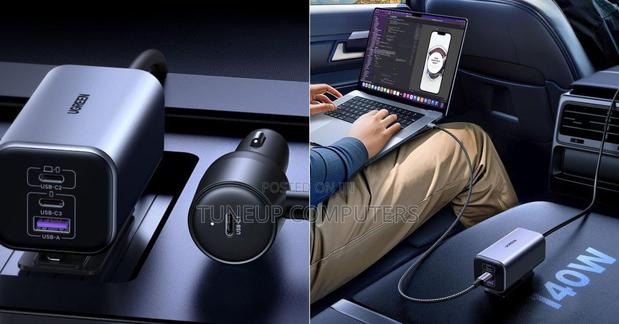 Ugreen 150w 4-Port Gan Fast Car Charger - thumbnail 2