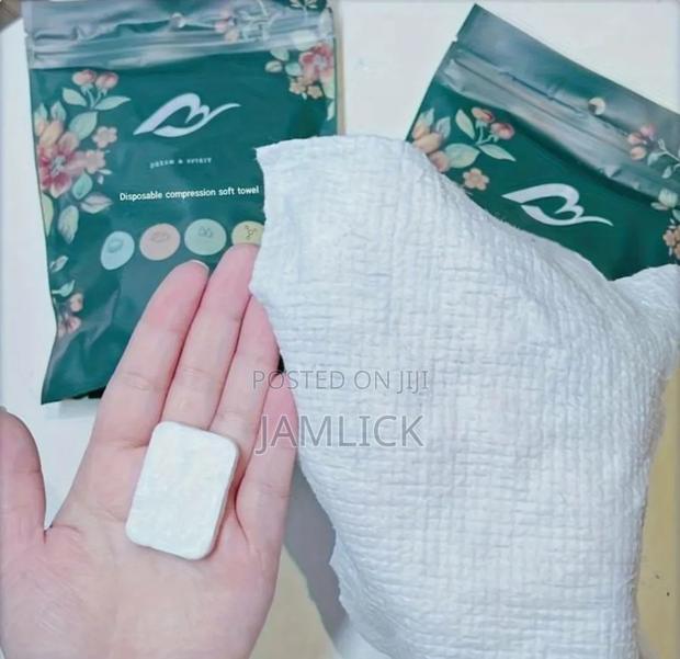 22 Pieces Disposable Compressed Towels – Cr - thumbnail 2