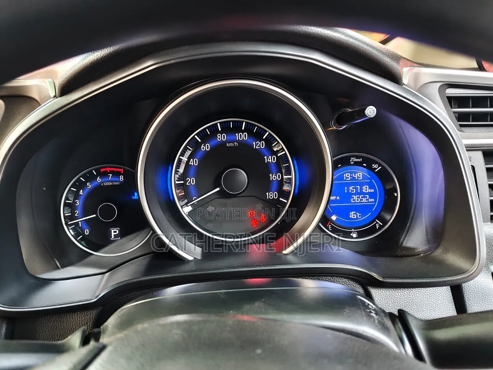 Honda Fit 2017 White