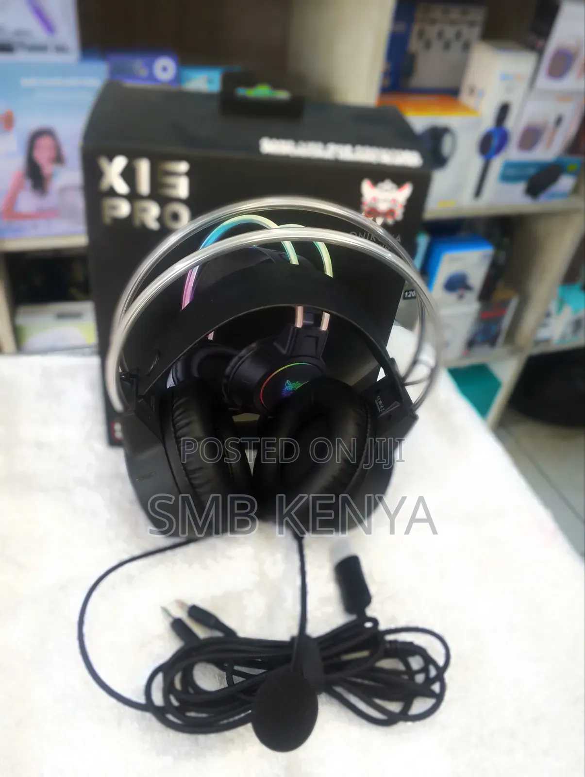 X15 Pro Gaming Headset With Mic and RGB Lights