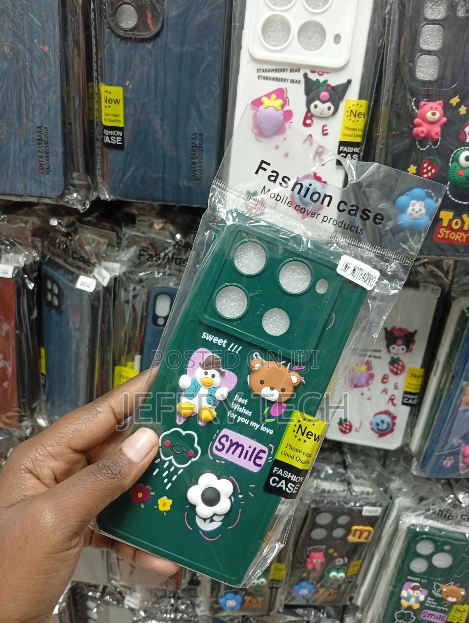 3d Cartoon Doll Silicone Phone Case