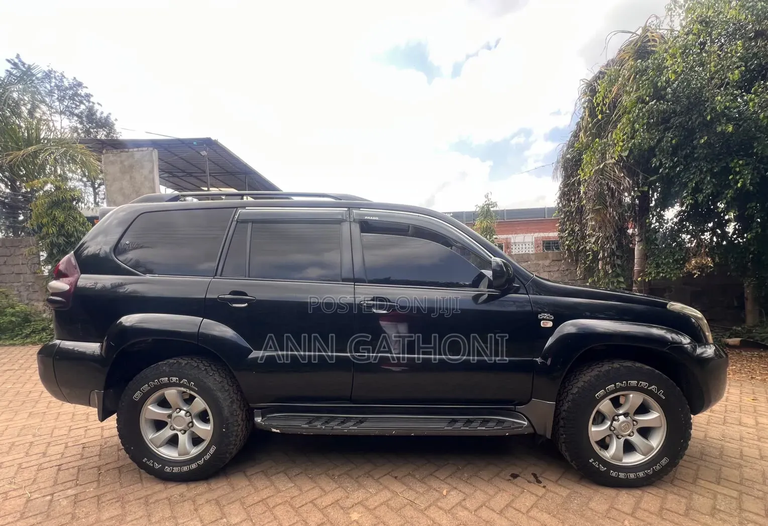 Toyota Land Cruiser Prado 2008 Black