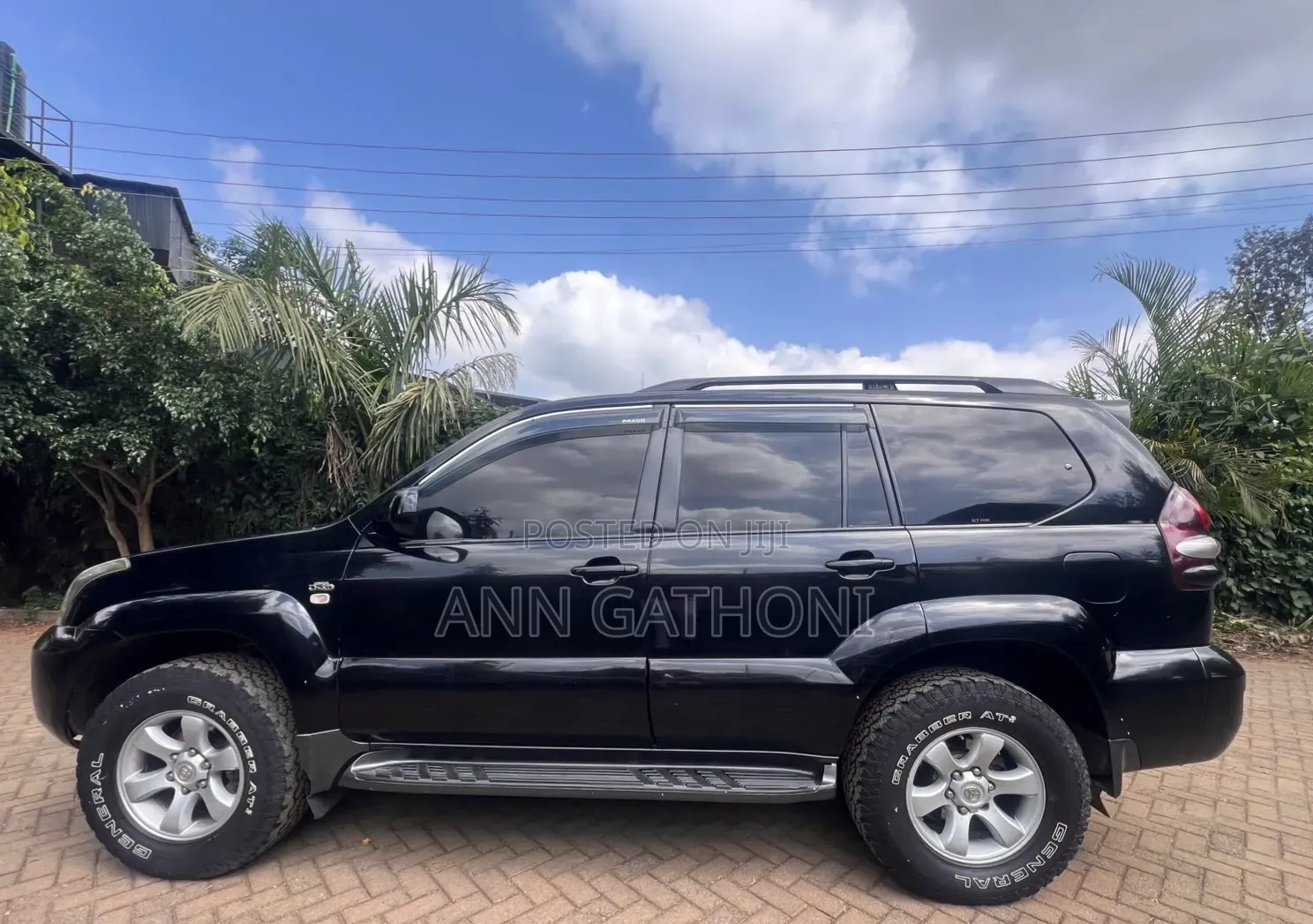 Toyota Land Cruiser Prado 2008 Black