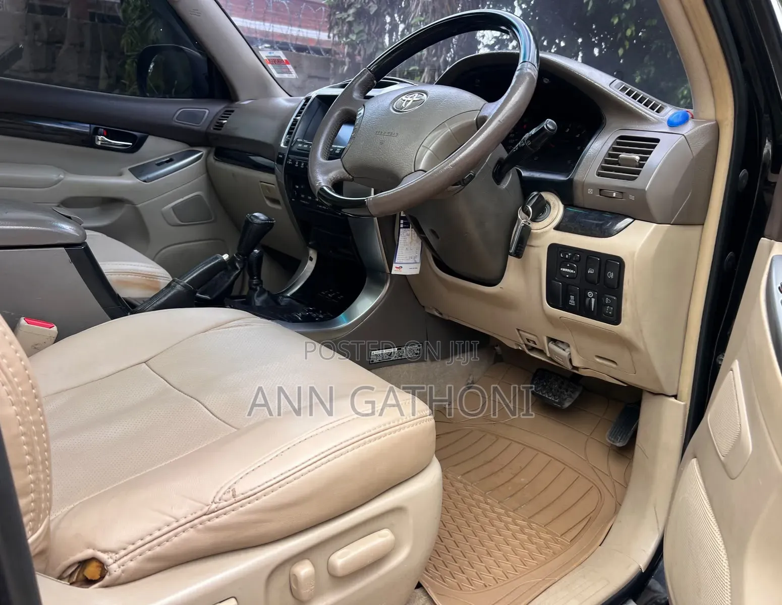 Toyota Land Cruiser Prado 2008 Black