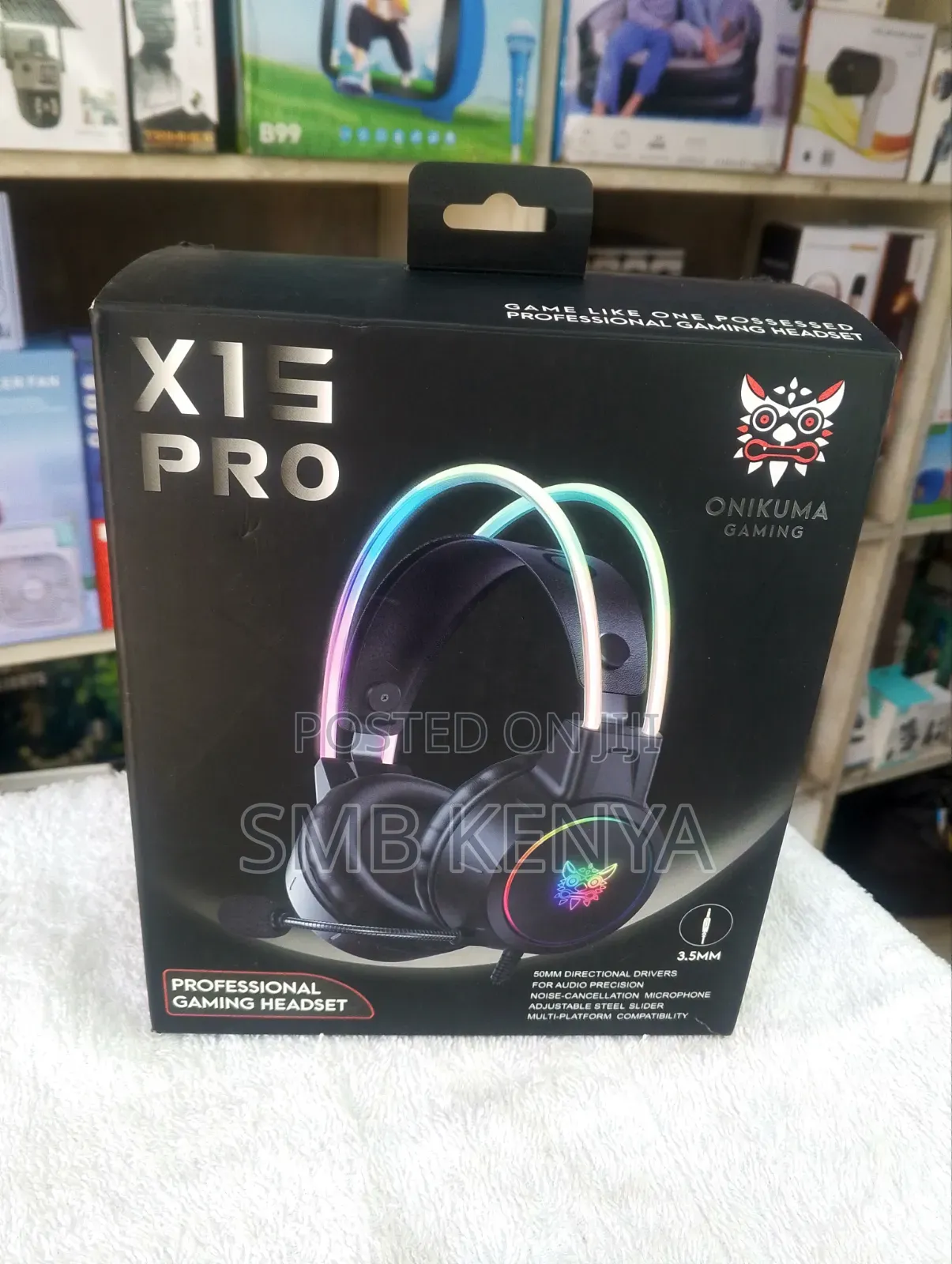 Wired Gaming Headset X15 Pro With Noise Cancelling Microphone