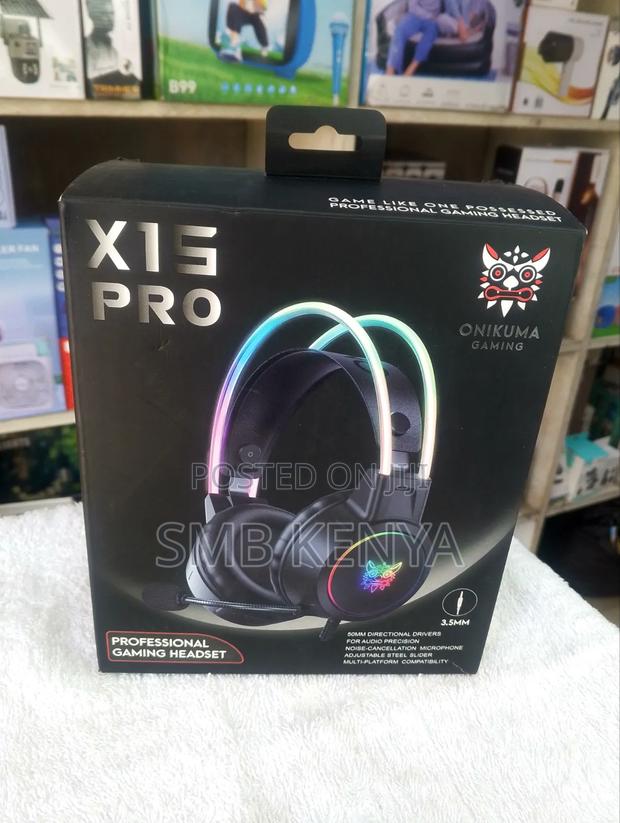 Wired Gaming Headset X15 Pro With Noise Cancelling Microphone