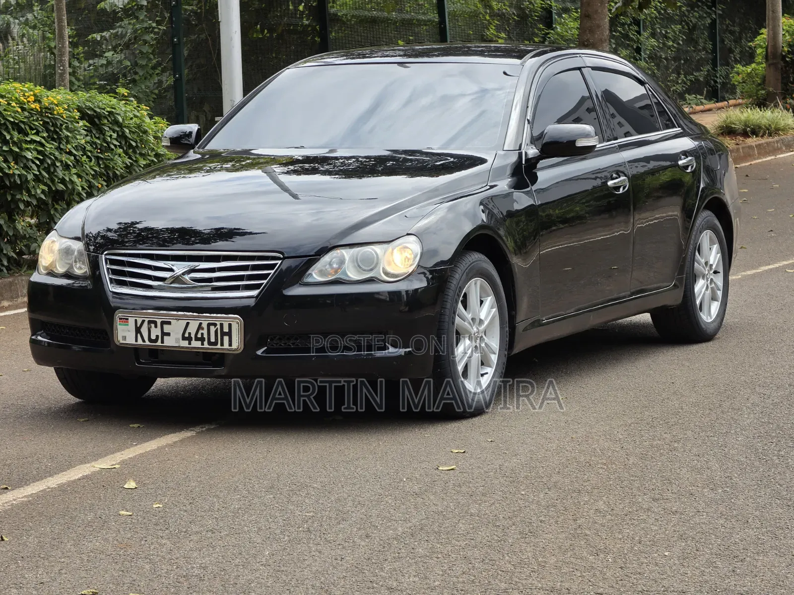 Toyota Mark X 2008 Black
