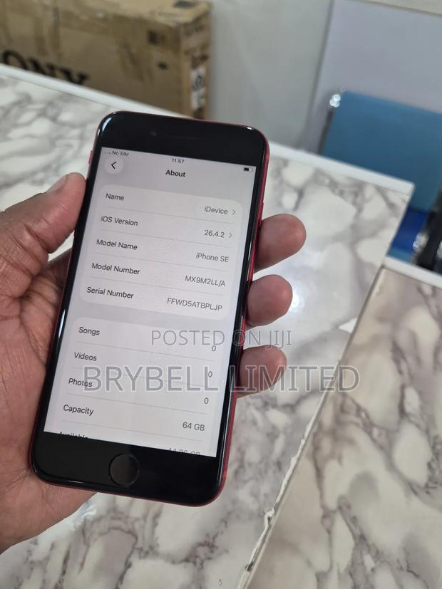 Apple iPhone SE (2020) 64 GB Red - thumbnail 5