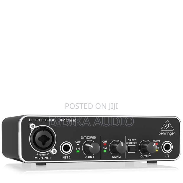 Brand New Uphoria Umc22 Soundcard