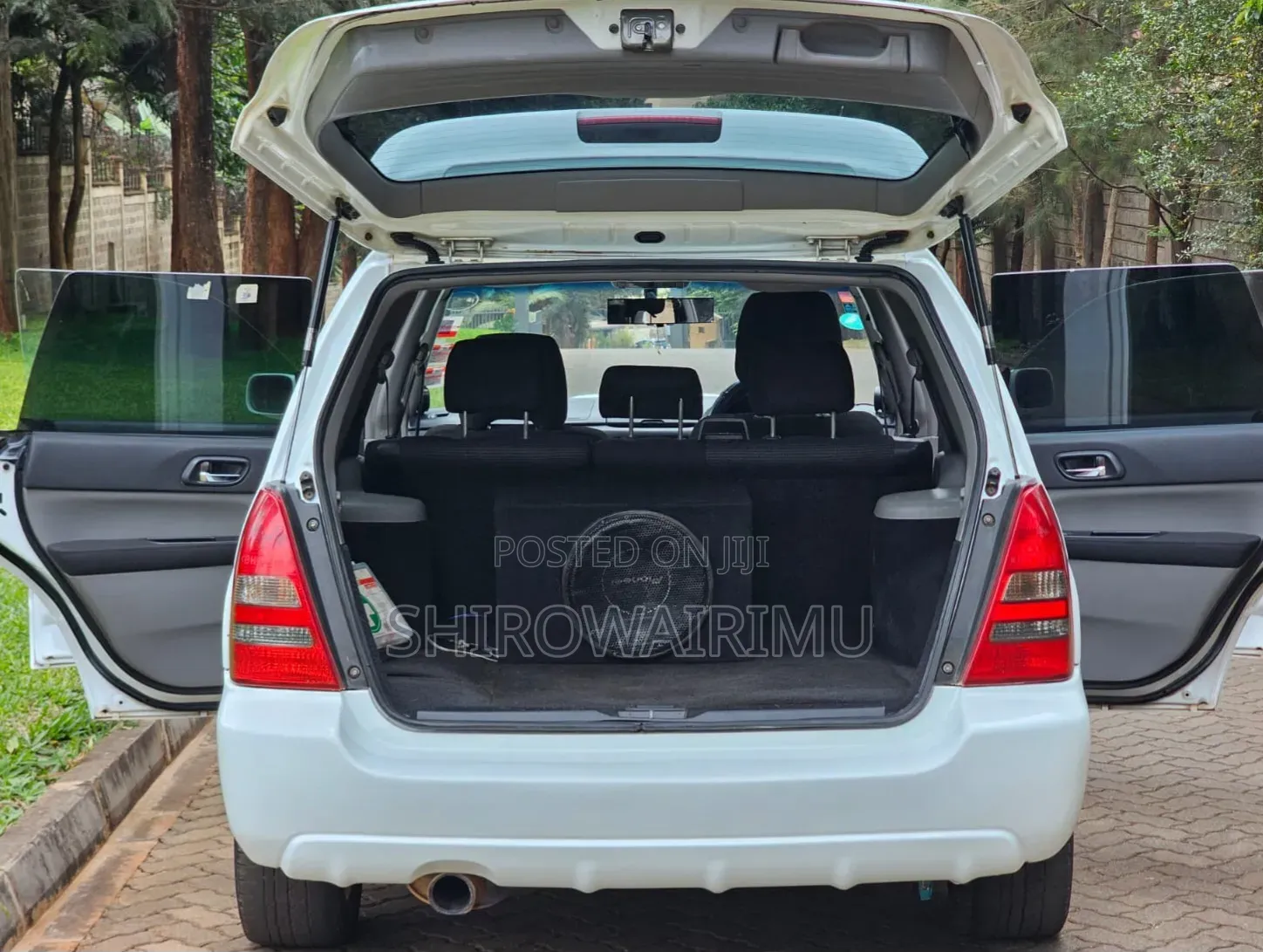 Subaru Forester 2005 White 
