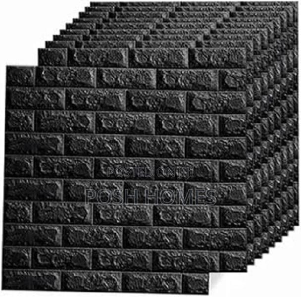 Black Decorative Spongy Foam Panels