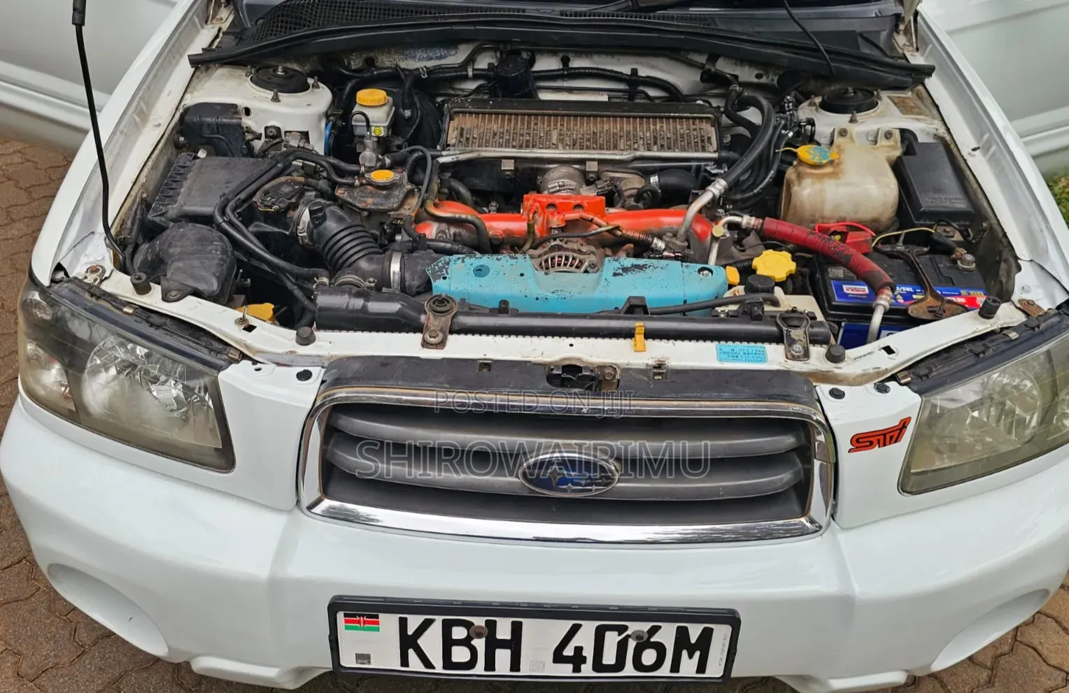Subaru Forester 2005 White 