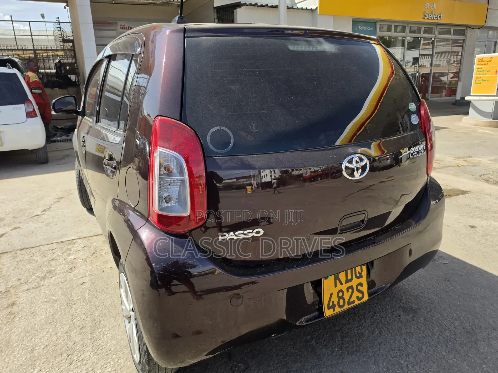 Toyota Passo 2016 Maroon