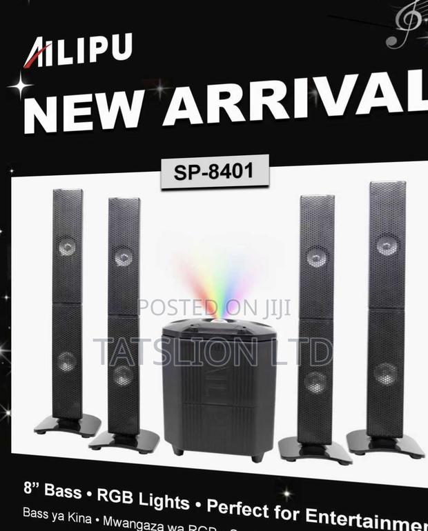 Ailipu 5.1 Mtungi Tall Boy Sp-8401 Ad 5.1 8.5in Woofer