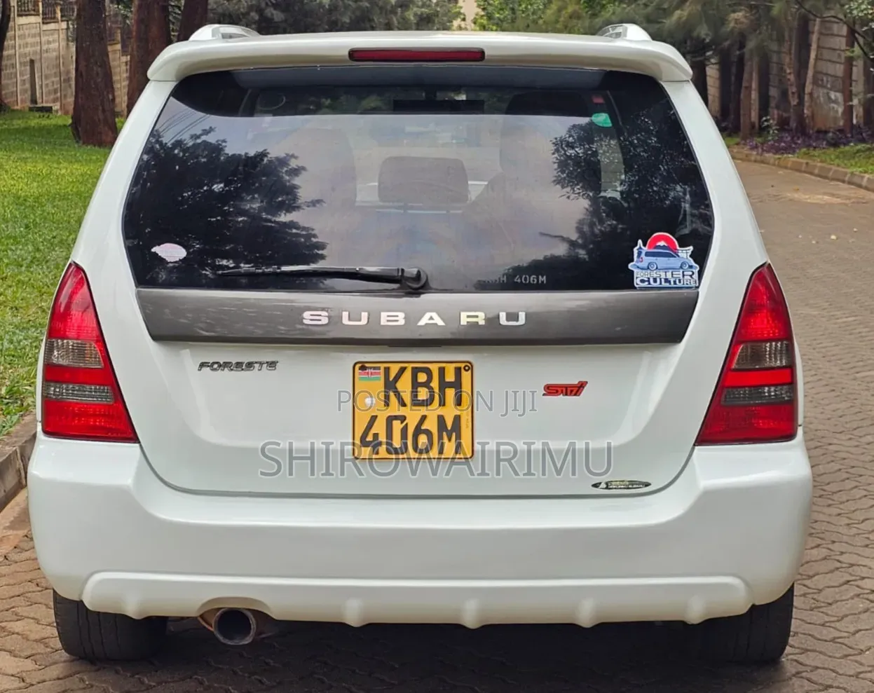 Subaru Forester 2005 White 