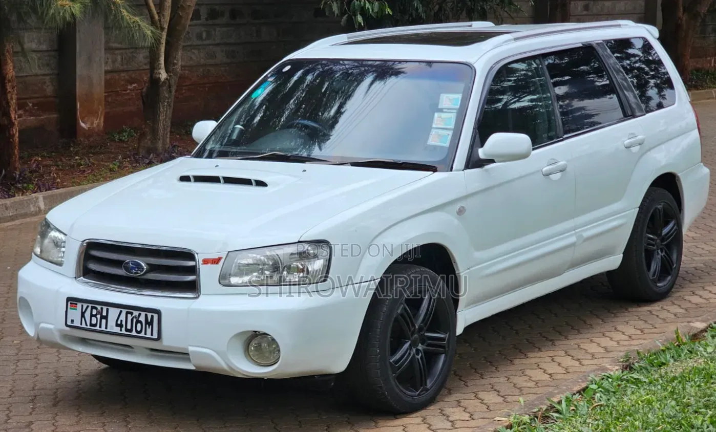 Subaru Forester 2005 White 