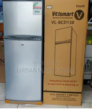 Volsmart Top Freezer Double Door Refrigerator 138 Litres