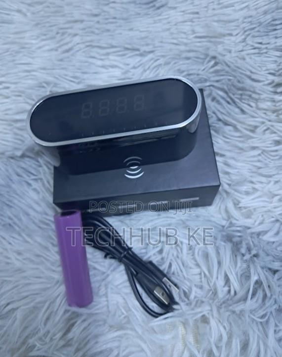 Clock Wifi Camera Hidden Spy Digital Table Clock-Compatible Devices