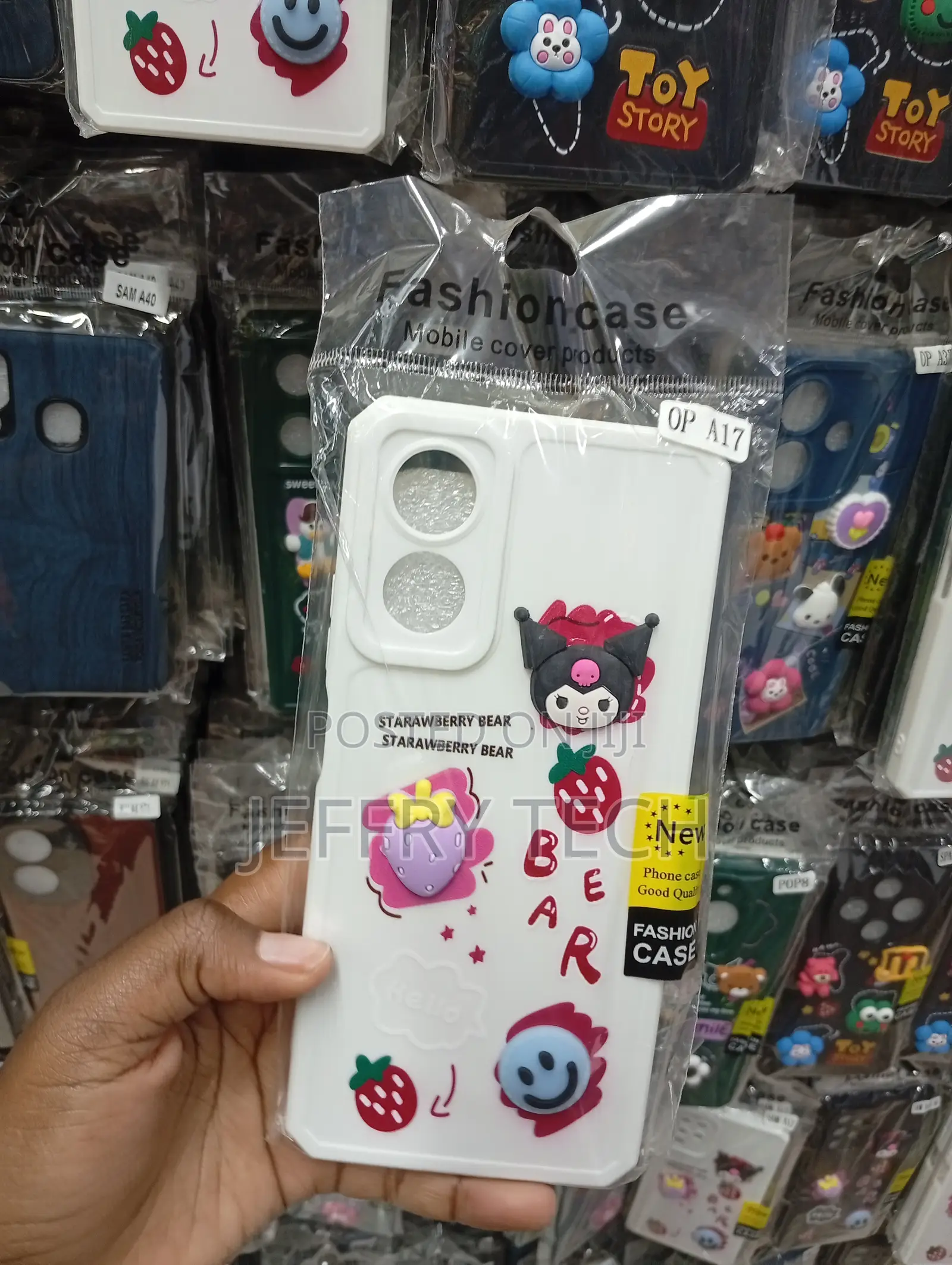 Sanrio Kuromi Themed Phone Case Designed for the Oppo A17