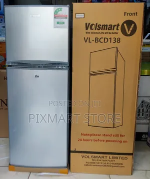 Volsmart 138 Litres Spacious Double Door Fridge