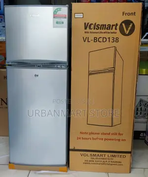 Volsmart 138 Litres Spacious Double Door Fridge