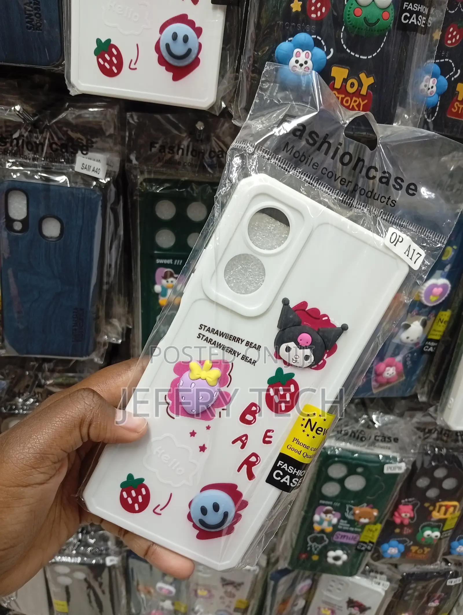 Sanrio Kuromi Themed Phone Case Designed for the Oppo A17