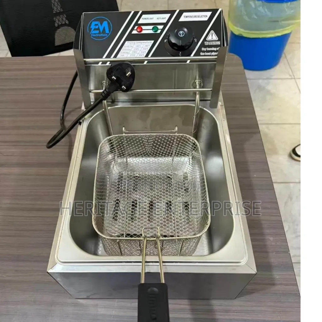 Electromate Deep Frier 6 Litres Stainless