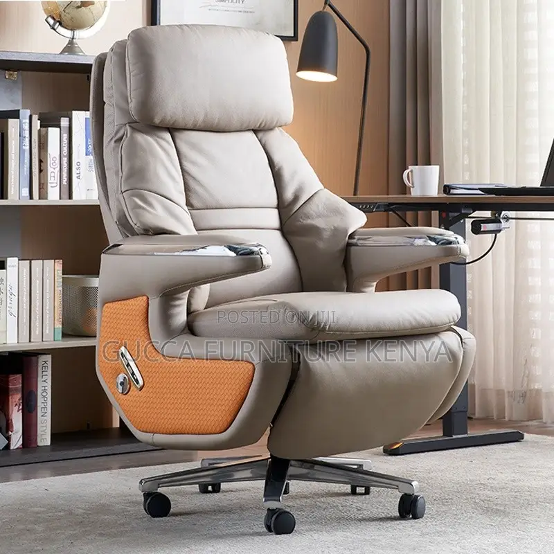 Reclining Director's Seat With Footrest