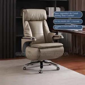 Reclining Director's Seat With Footrest