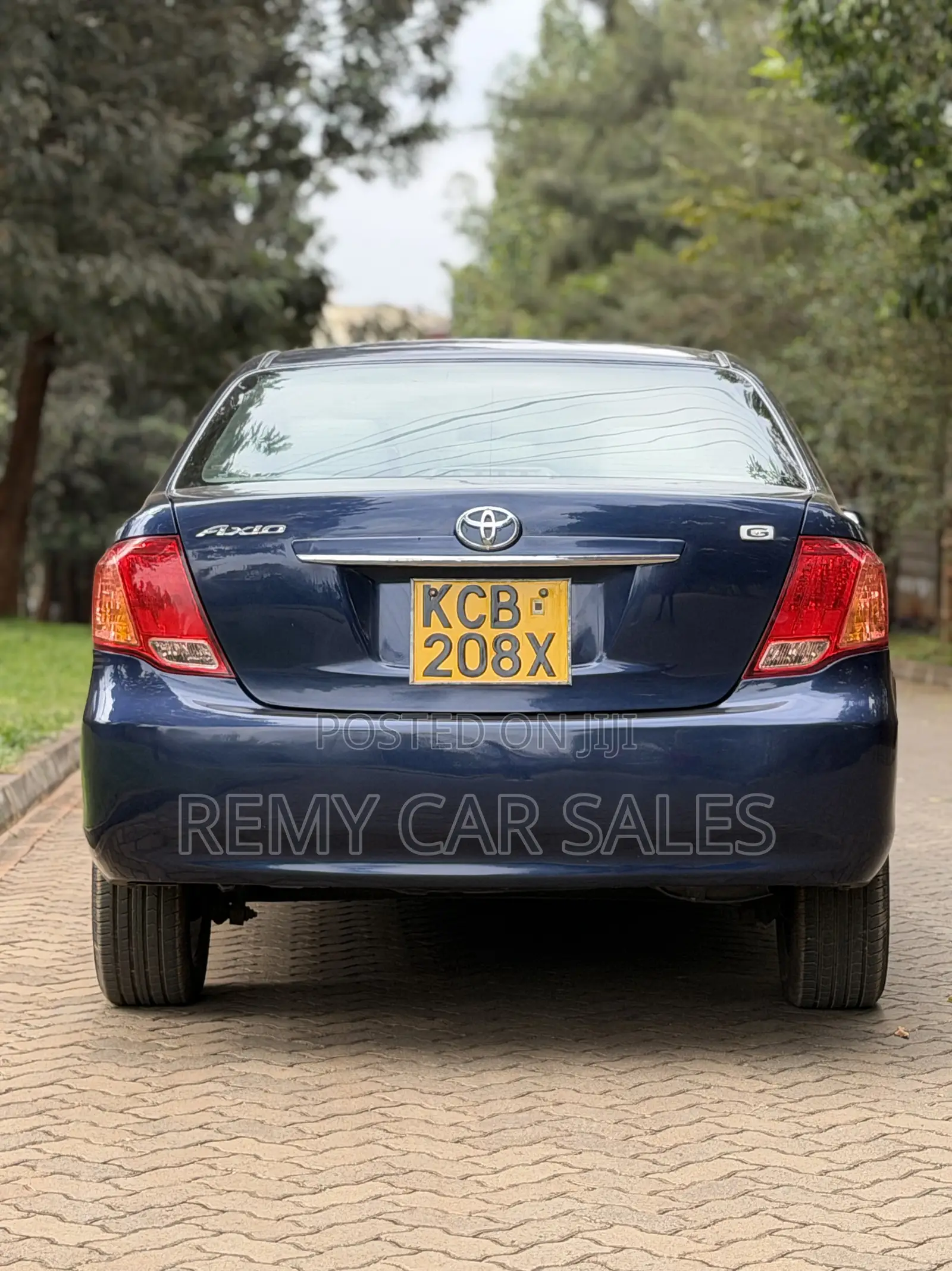 Toyota Axio 2007 Blue
