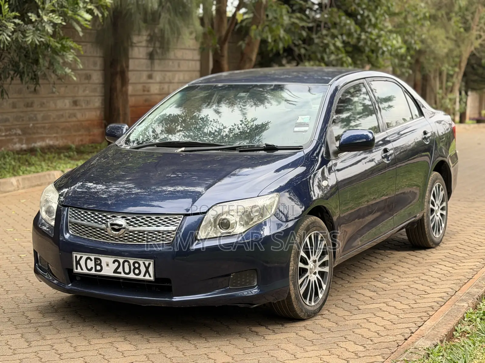 Toyota Axio 2007 Blue