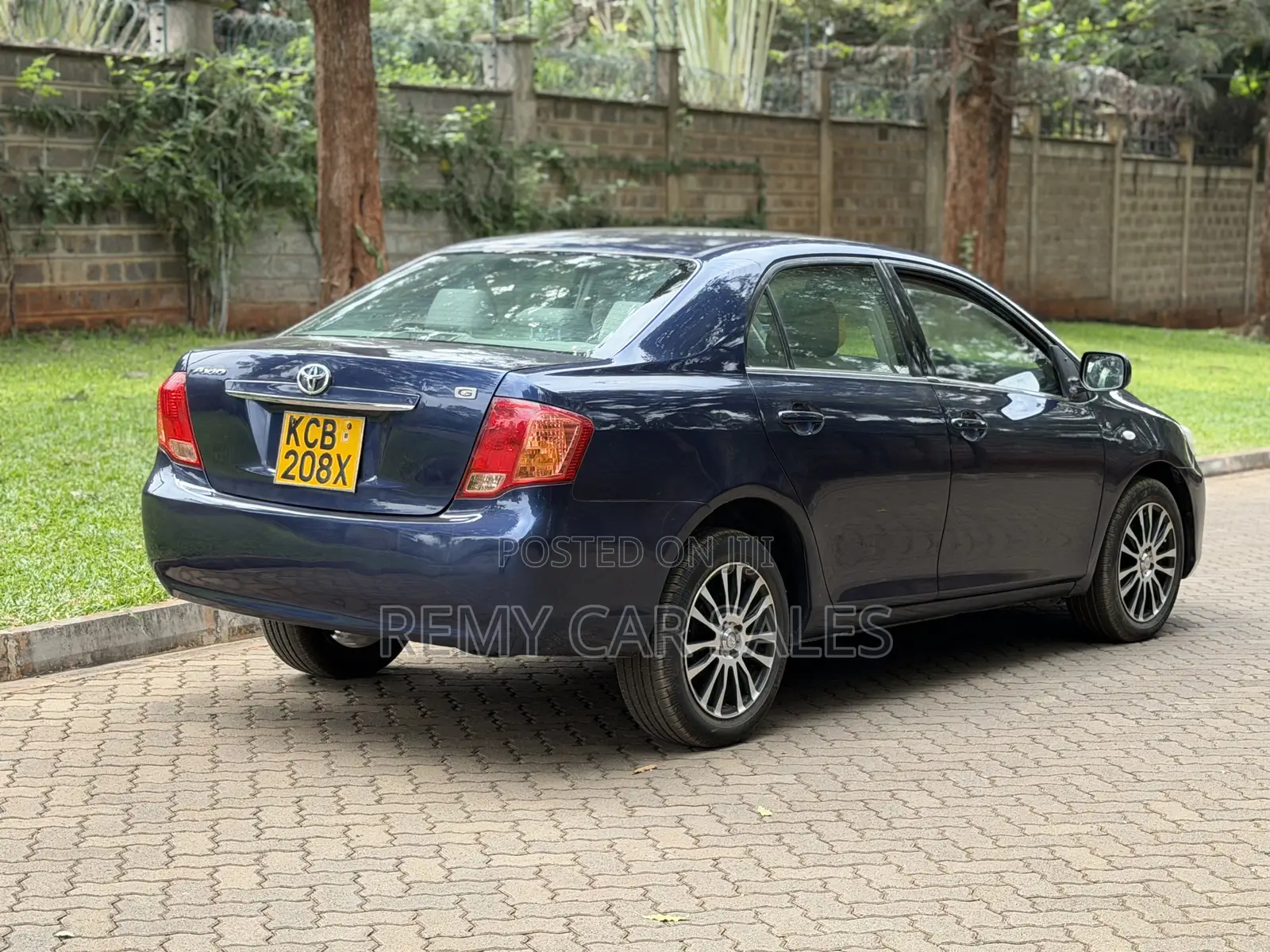 Toyota Axio 2007 Blue