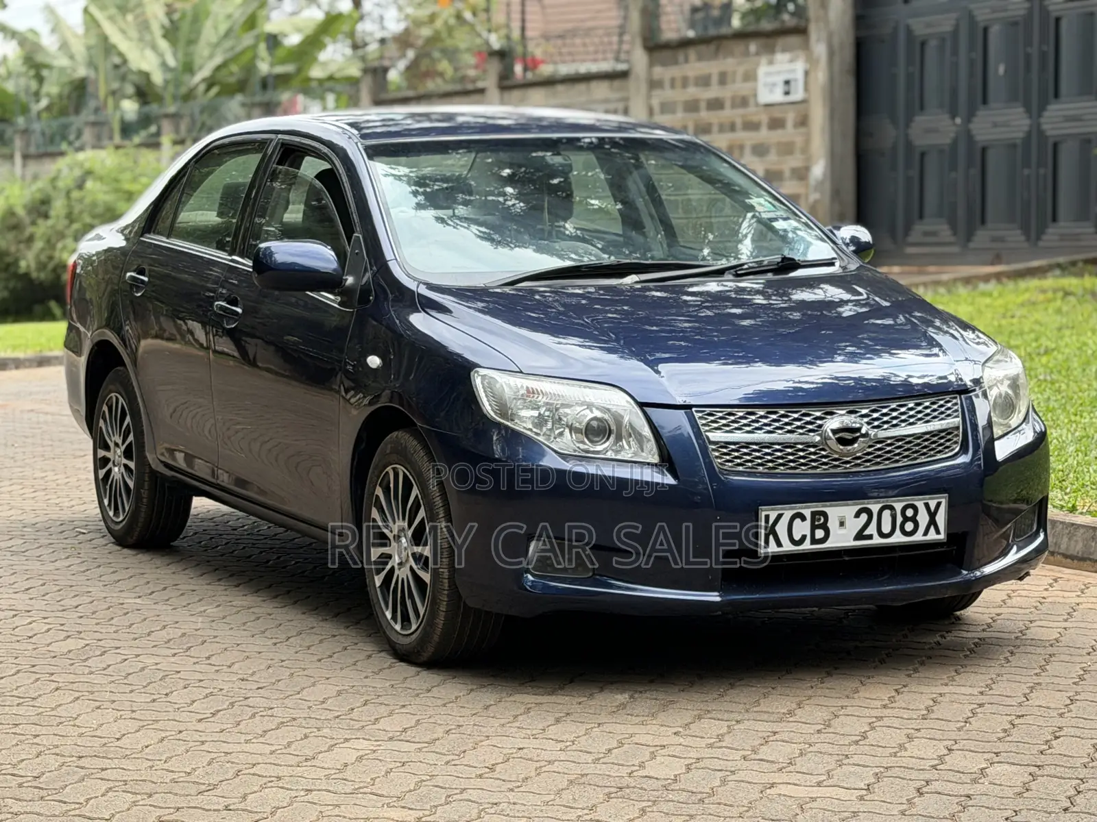 Toyota Axio 2007 Blue