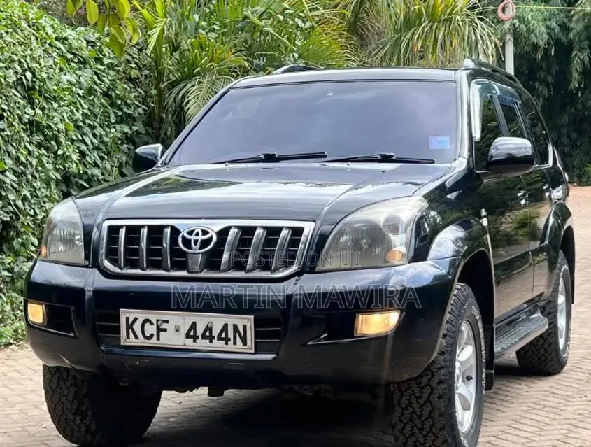 Toyota Land Cruiser Prado 2008 Black