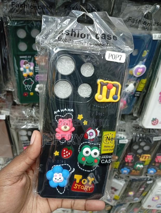 3d Cartoon Doll Protective Silicone Phone Case