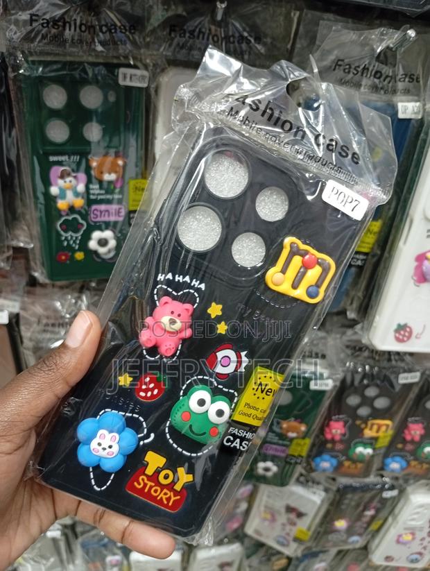 3d Cartoon Doll Protective Silicone Phone Case - thumbnail 2